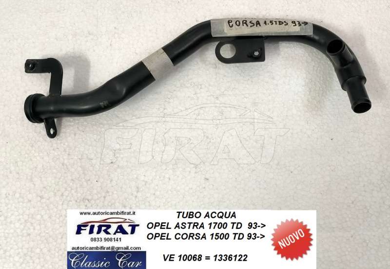 TUBO ACQUA OPEL ASTRA - CORSA (10068)